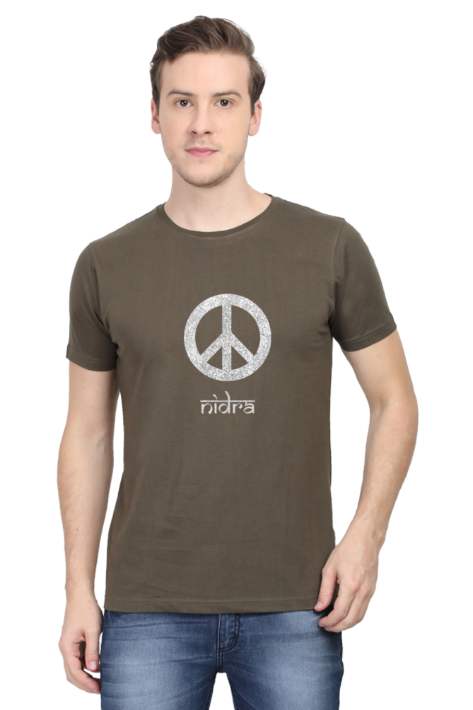 Nidra Graphic Symbol | Men's Cotton T-Shirt