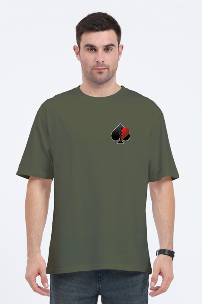 "Mind Games" Oversized Graphic | Men's Oversized Cotton T-Shirt