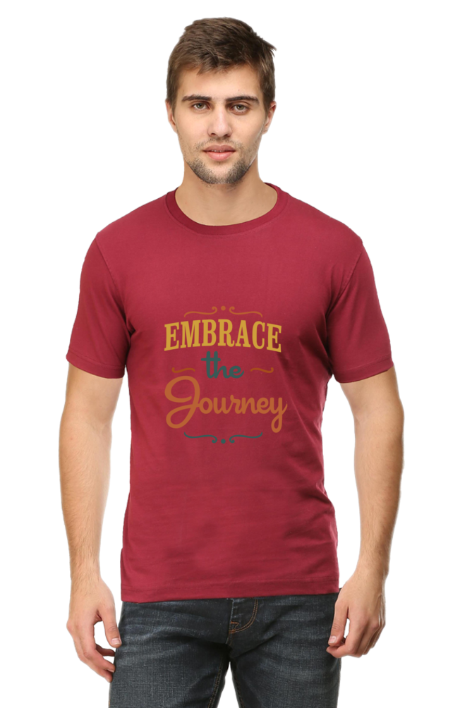 Embrace the Journey | Men's Cotton T-Shirt