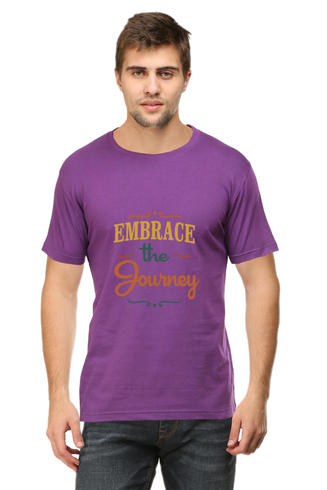 Embrace the Journey | Men's Cotton T-Shirt