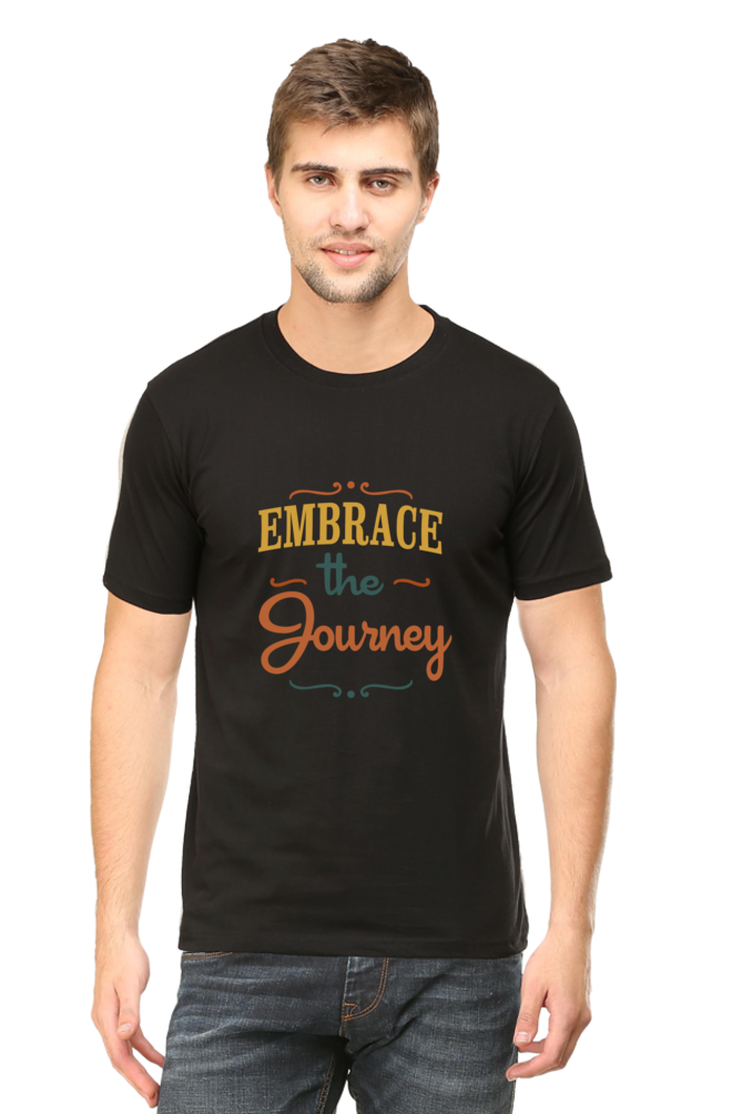 Embrace the Journey | Men's Cotton T-Shirt