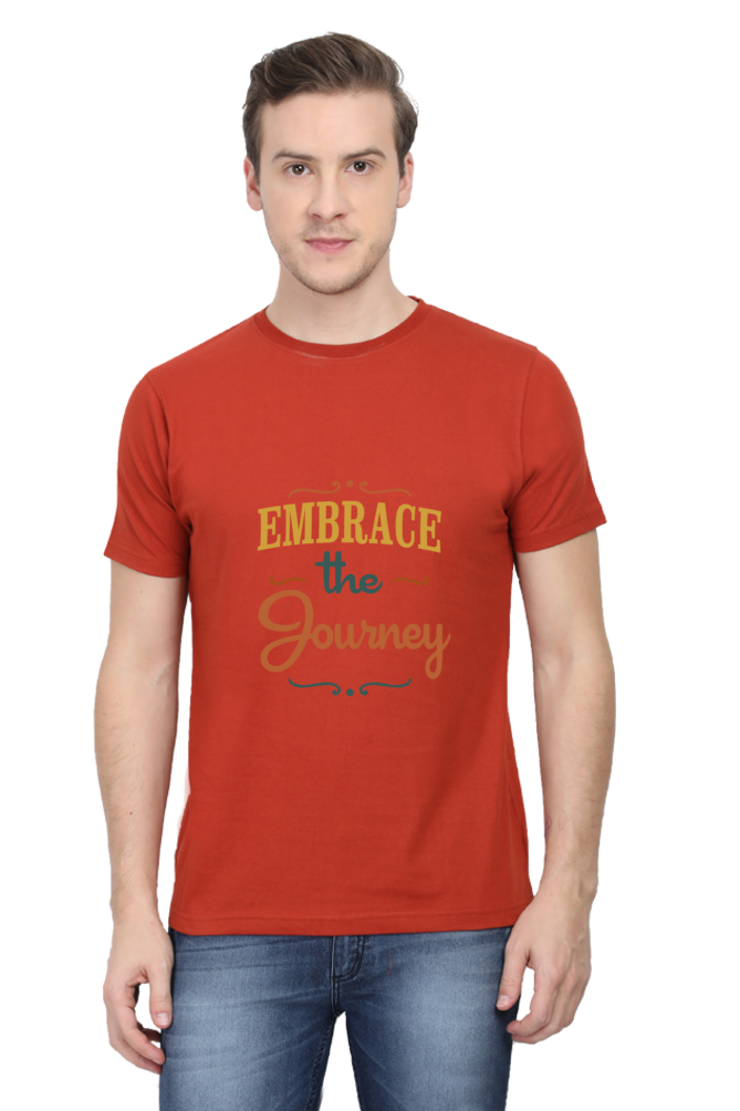 Embrace the Journey | Men's Cotton T-Shirt