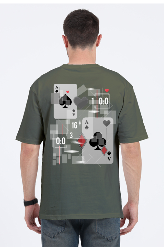 Alice in Borderland Survival | Men's Oversized Cotton T-Shirt