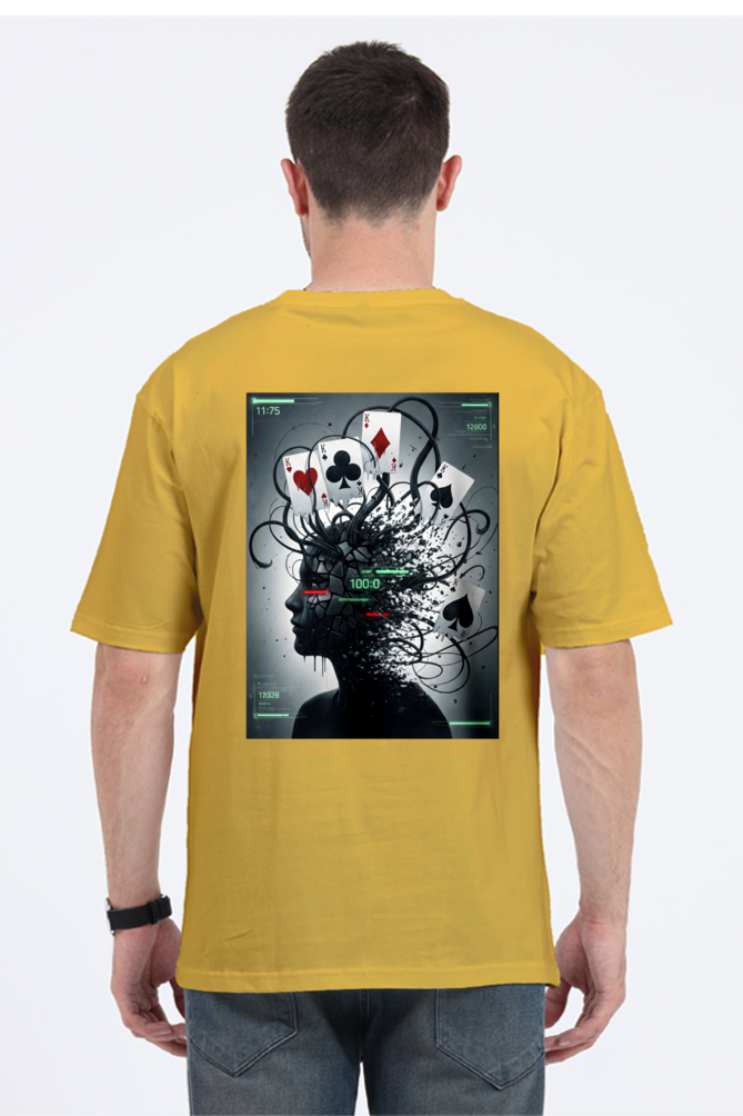 "Mind Games" Oversized Graphic | Men's Oversized Cotton T-Shirt