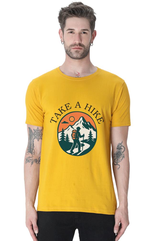 Take A Hike – Adventure Graphic | Men's Cotton T-Shirt