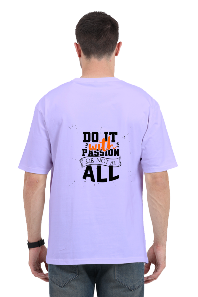 Do It with Passion | Men's Oversized Cotton T-Shirt
