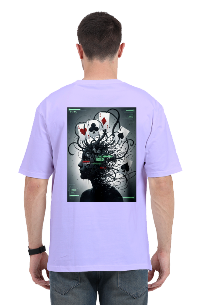 "Mind Games" Oversized Graphic | Men's Oversized Cotton T-Shirt